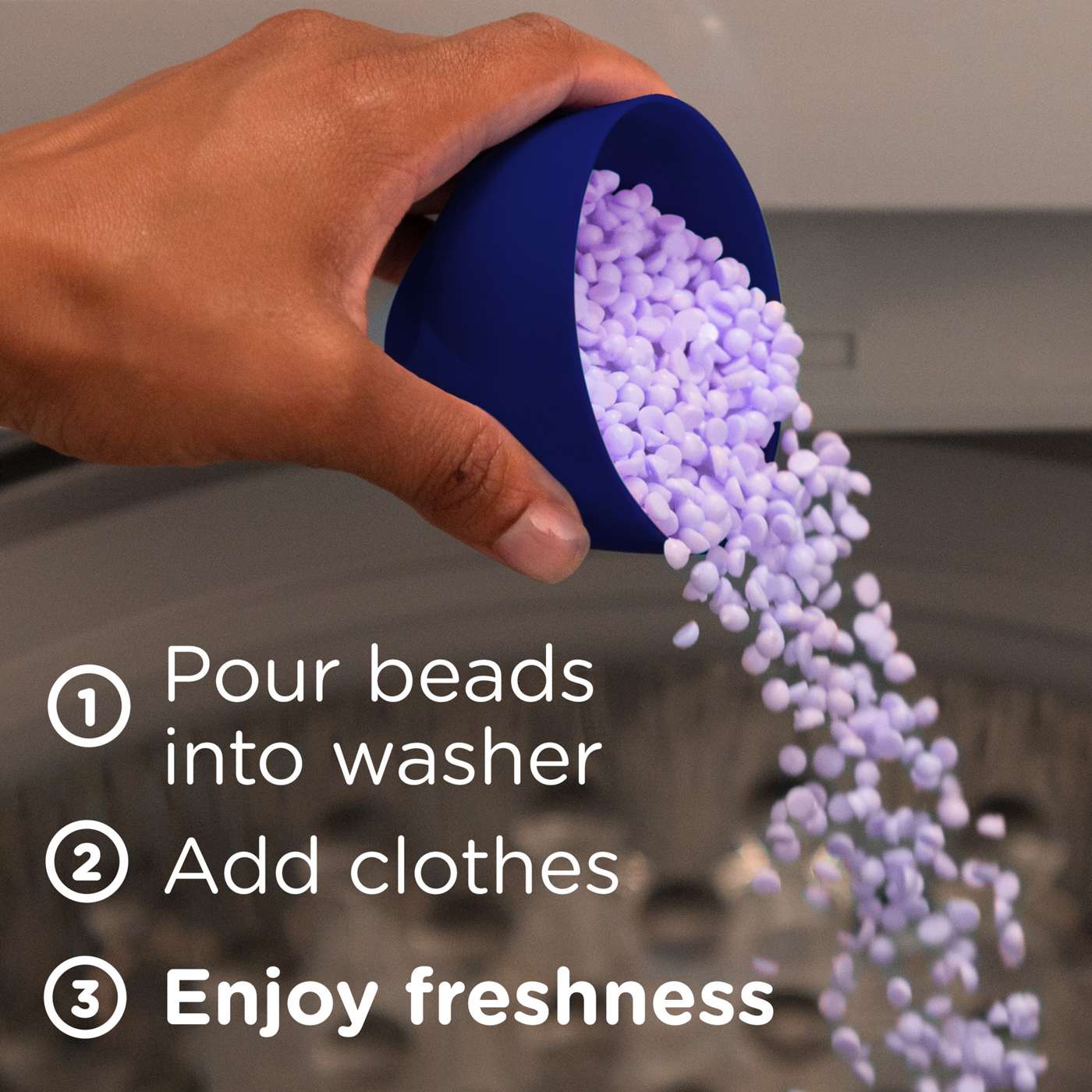 Downy Infusions Calm In-Wash Scent Booster Beads - Lavender & Vanilla; image 6 of 10