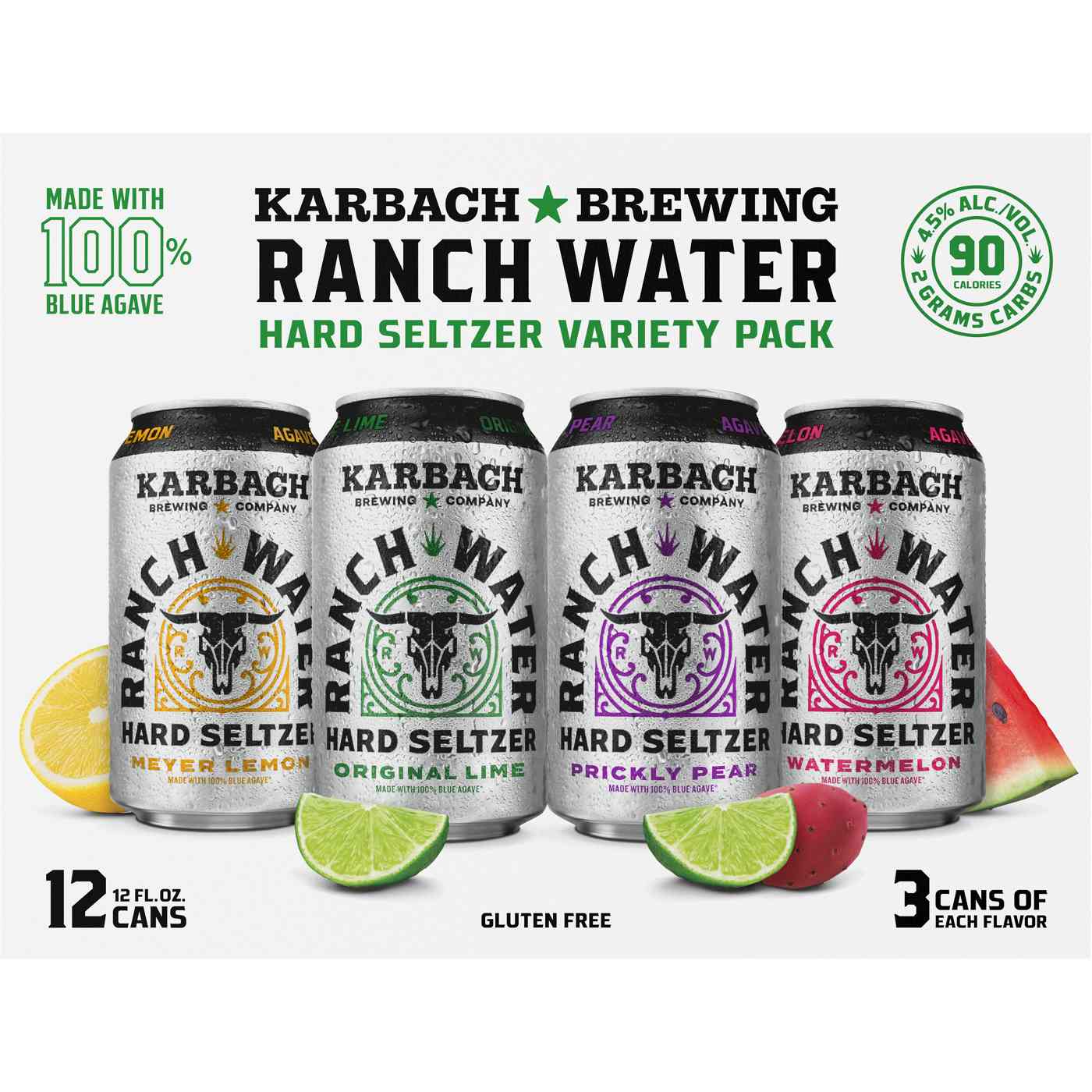 Karbach Ranch Water Hard Seltzer Variety 12 pk Cans; image 2 of 3