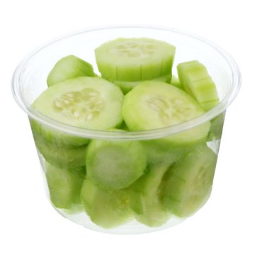 H-E-B Fresh Cut Cucumber Slices - Small, Avg. 0.61 lb
