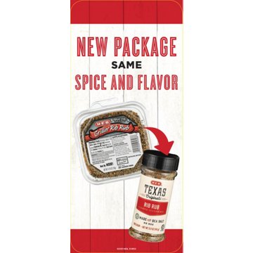 H-E-B Texas Originals Rib Rub Coarse Seasoning Spice Blend