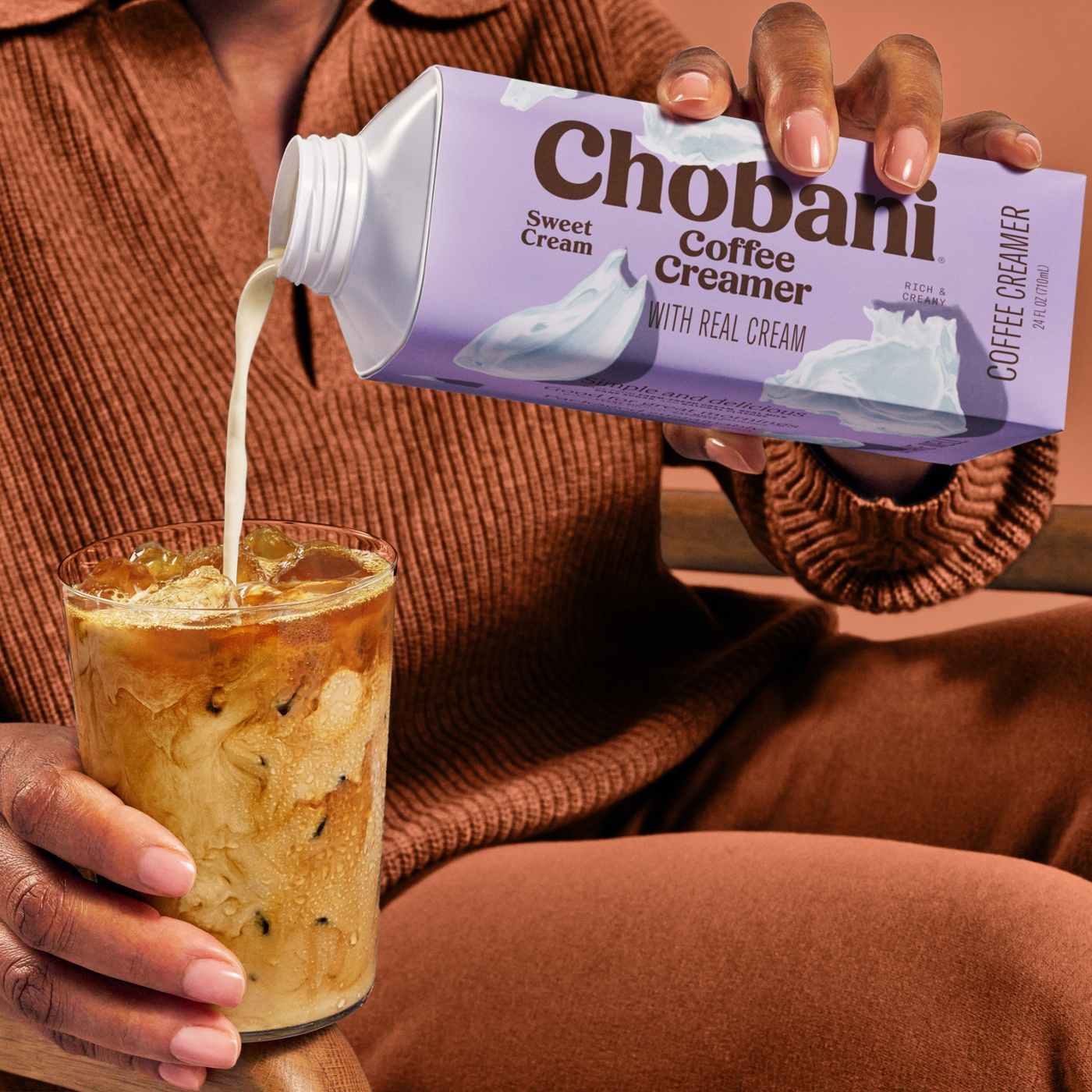 Chobani Liquid Coffee Creamer - Sweet Cream; image 3 of 3
