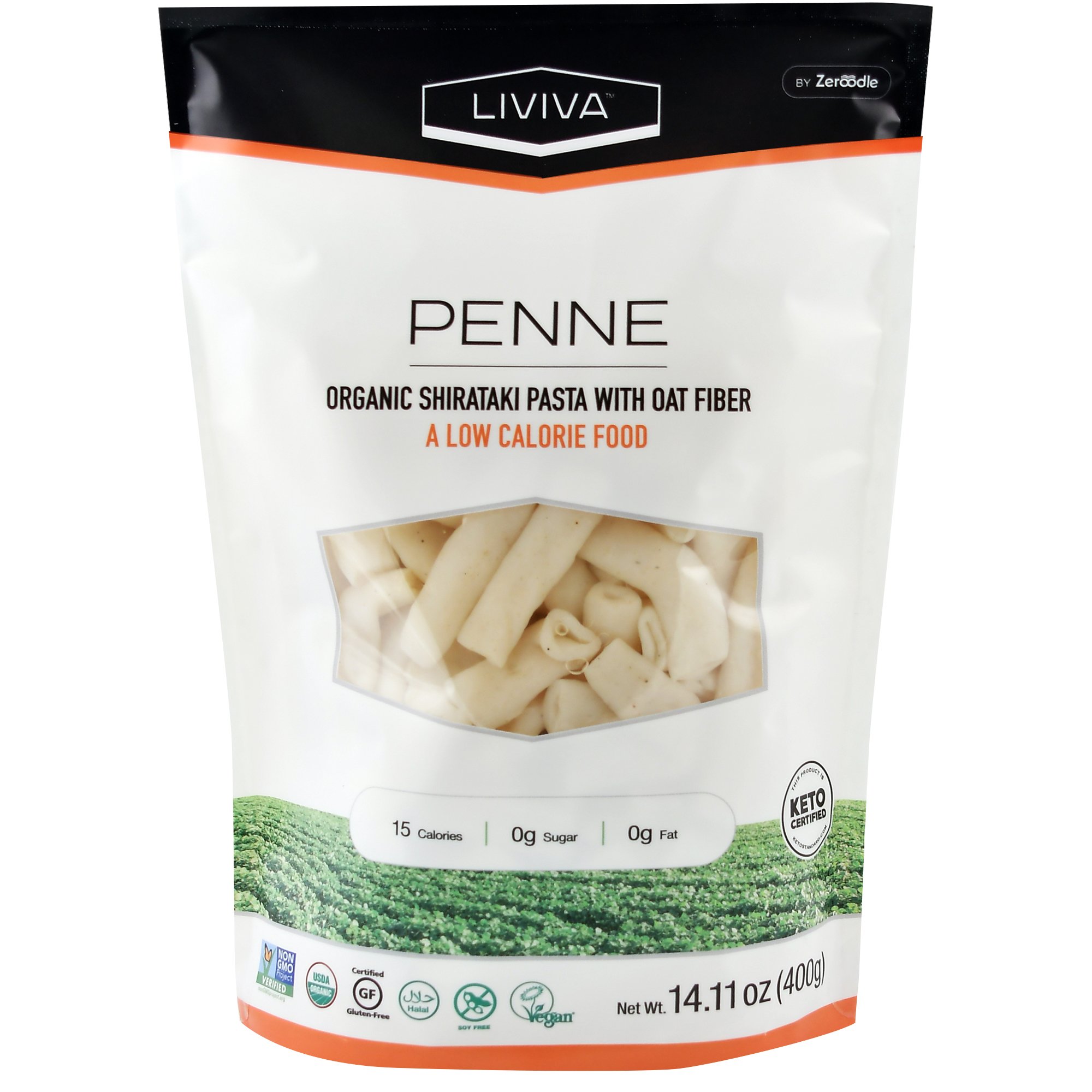 Liviva Shirataki Penne Pasta with Oat Fiber - Shop Pasta & Rice at H-E-B