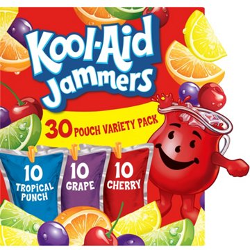 Kool-Aid Jammers Variety Pack 30 pk Pouches, 6 oz