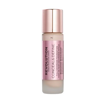 Makeup Revolution Conceal & Define Full Coverage Foundation F4