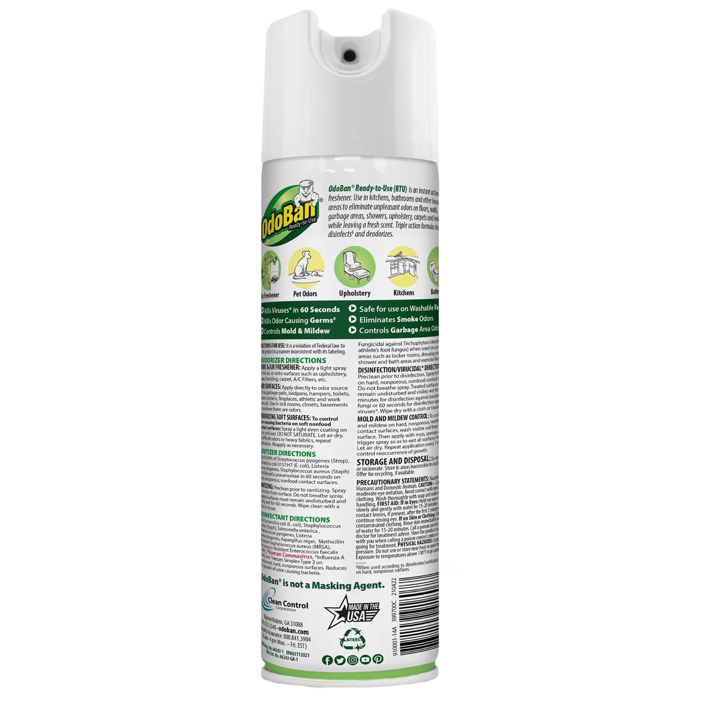 OdoBan Eucalyptus Disinfectant Spray; image 3 of 4