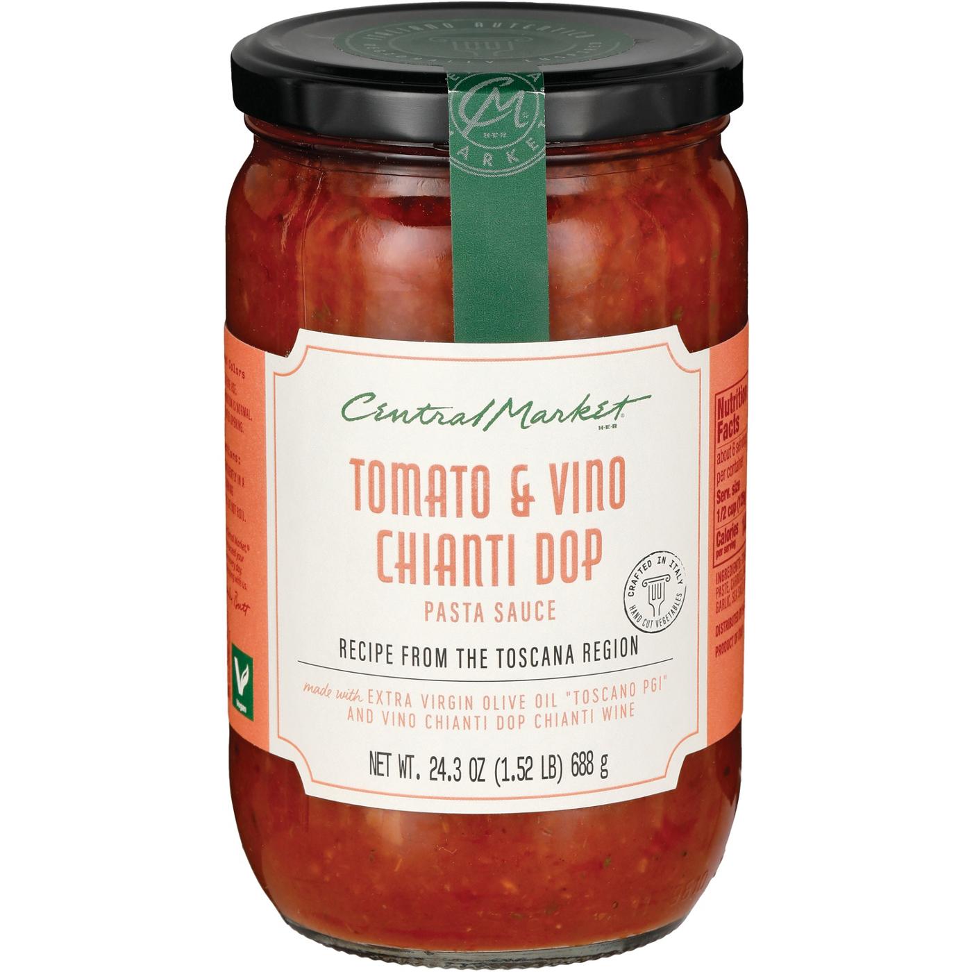 Central Market Toscana Tomato & Chianti Wine Pasta Sauce; image 1 of 2