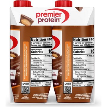 Premier Protein 30g Protein Shakes 4 pk - Chocolate Peanut Butter, 11 oz