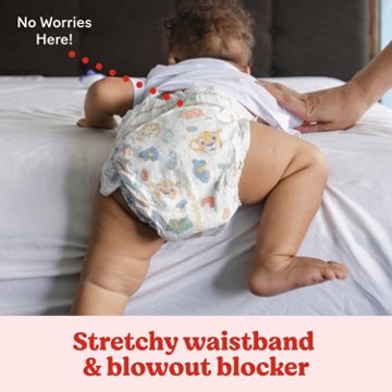 Huggies Little Movers Baby Diapers - Size 6 (35+ lbs), 84 ct