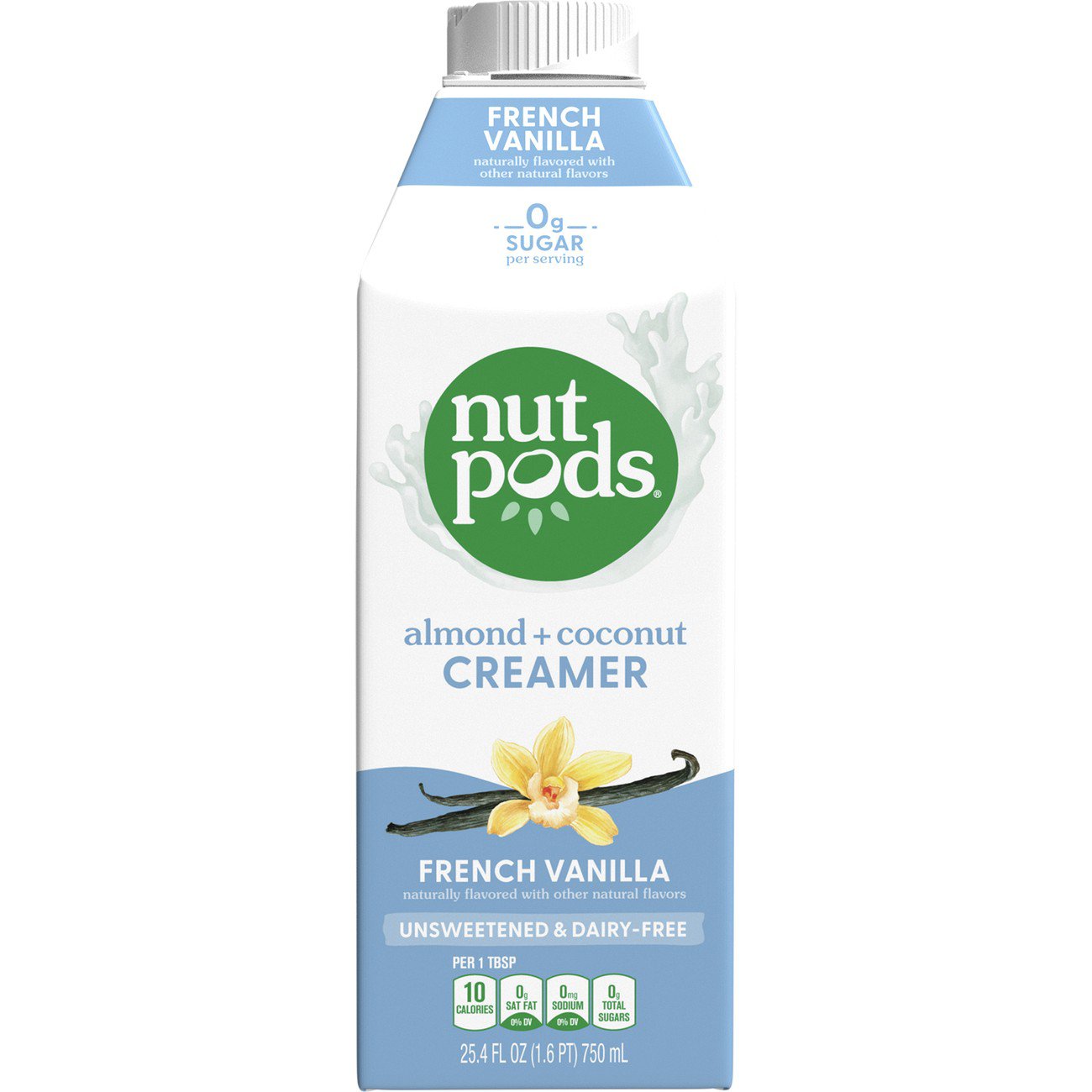 Nutpods Dairy Free French Vanilla Liquid Coffee Creamer Shop Coffee