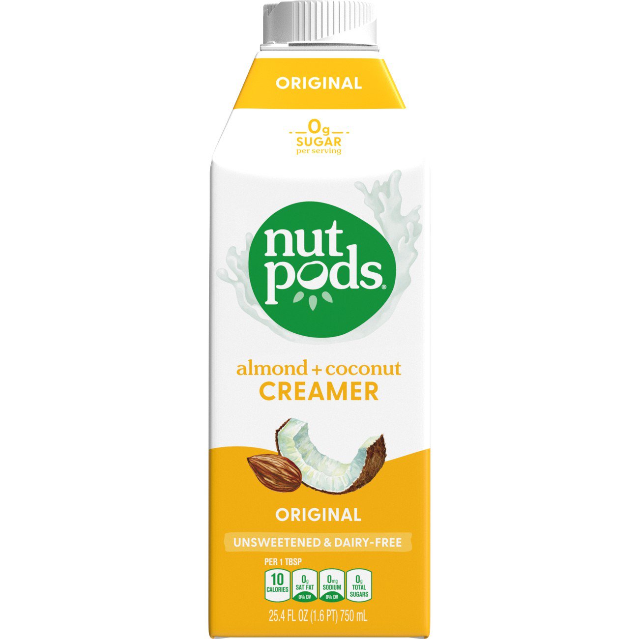 Nutpods Dairy Free Original Liquid Coffee Creamer Shop Coffee Creamer