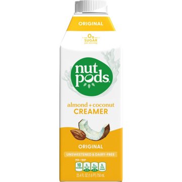 Nutpods Dairy Free Almond + Coconut Liquid Coffee Creamer - Original