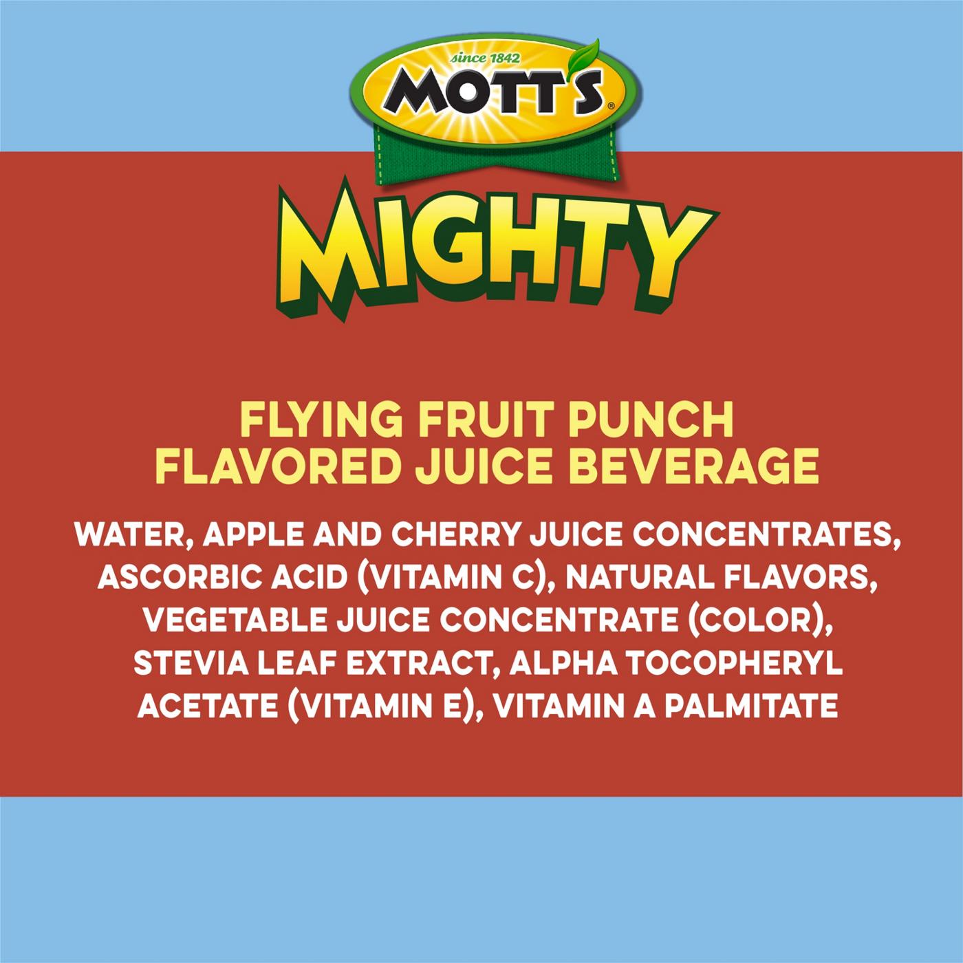 Mott's Mighty Flying Fruit Punch 8 oz Bottles; image 5 of 6