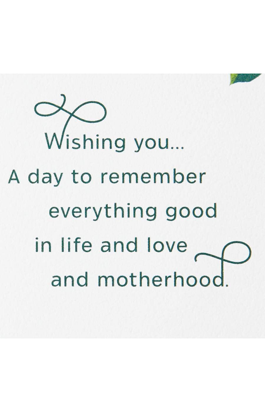 Hallmark Mother's Day Card (Everything Good), #S28, S6; image 3 of 6