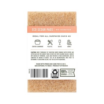 Field & Future by H-E-B Eco Scour No-Scratch Pads