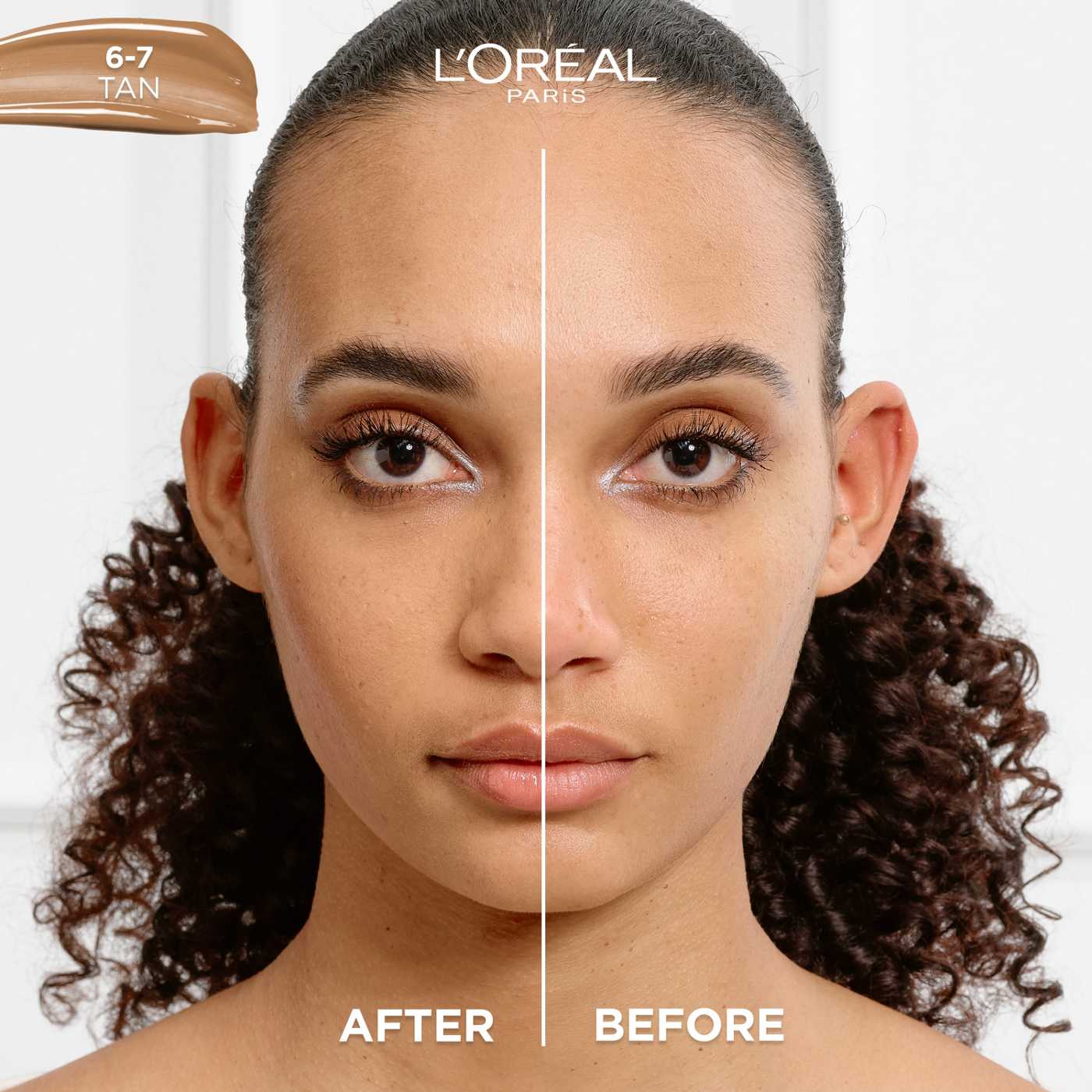 L'Oréal Paris True Match Hyaluronic Tinted Serum Foundation Makeup - Tan 6-7; image 3 of 8