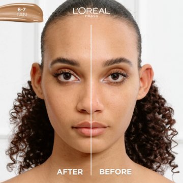 L'Oréal Paris True Match Hyaluronic Tinted Serum Foundation Makeup - Tan 6-7