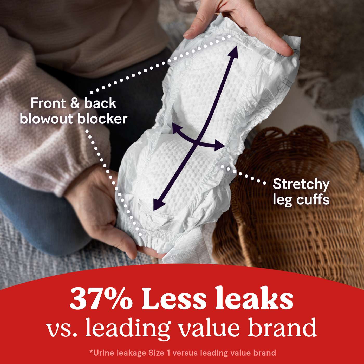 Huggies Little Snugglers Baby Diapers - Size 3; image 4 of 8