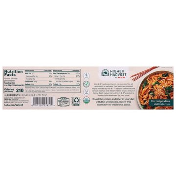 Higher Harvest by H-E-B Gluten Free Organic 15g Protein Red Lentil Spaghetti Pasta Noodles, 6 oz