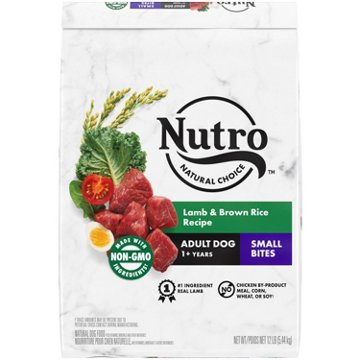 Nutro Natural Choice Small Bites Adult Dry Dog Food - Lamb and Brown Rice Recipe