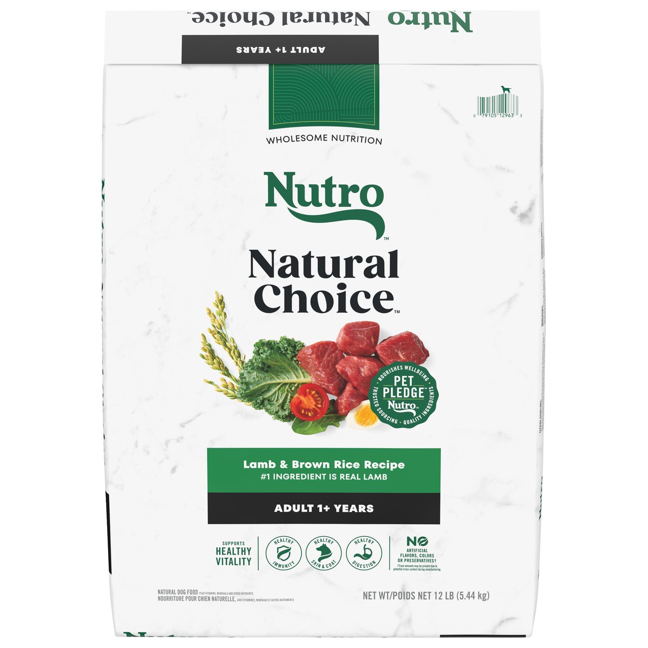 Nutro Natural Choice Adult Lamb Brown Rice Dry Dog Food Shop