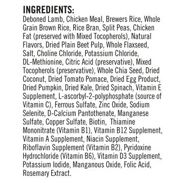 Nutro Natural Choice Adult Dry Dog Food - Lamb and Brown Rice Recipe