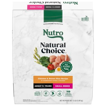 Nutro Natural Choice Adult Small Breed Dry Dog Food - Chicken and Brown Rice