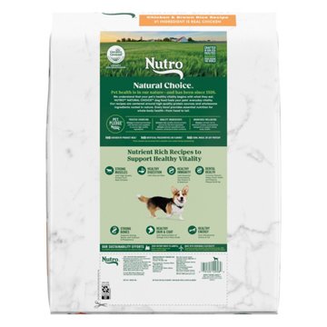 Nutro Natural Choice Adult Small Breed Dry Dog Food - Chicken and Brown Rice