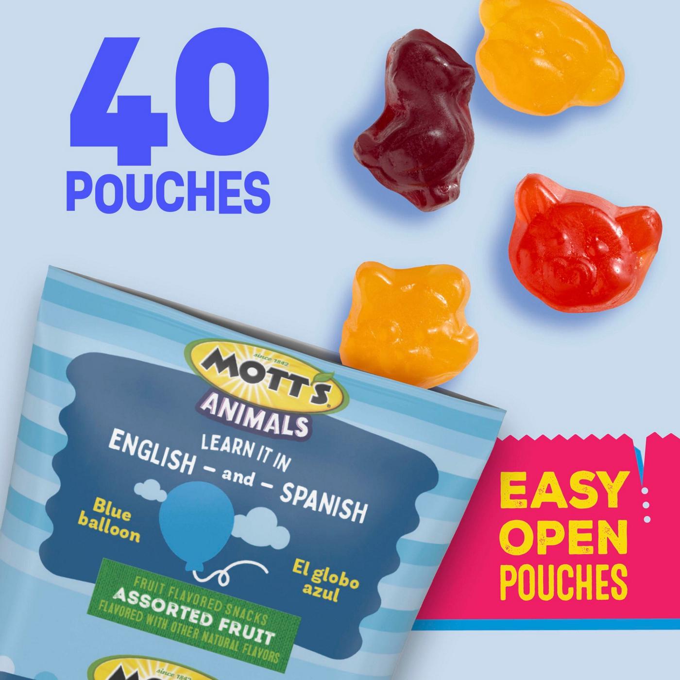 Mott's Assorted Animals Fruit Snacks; image 4 of 6