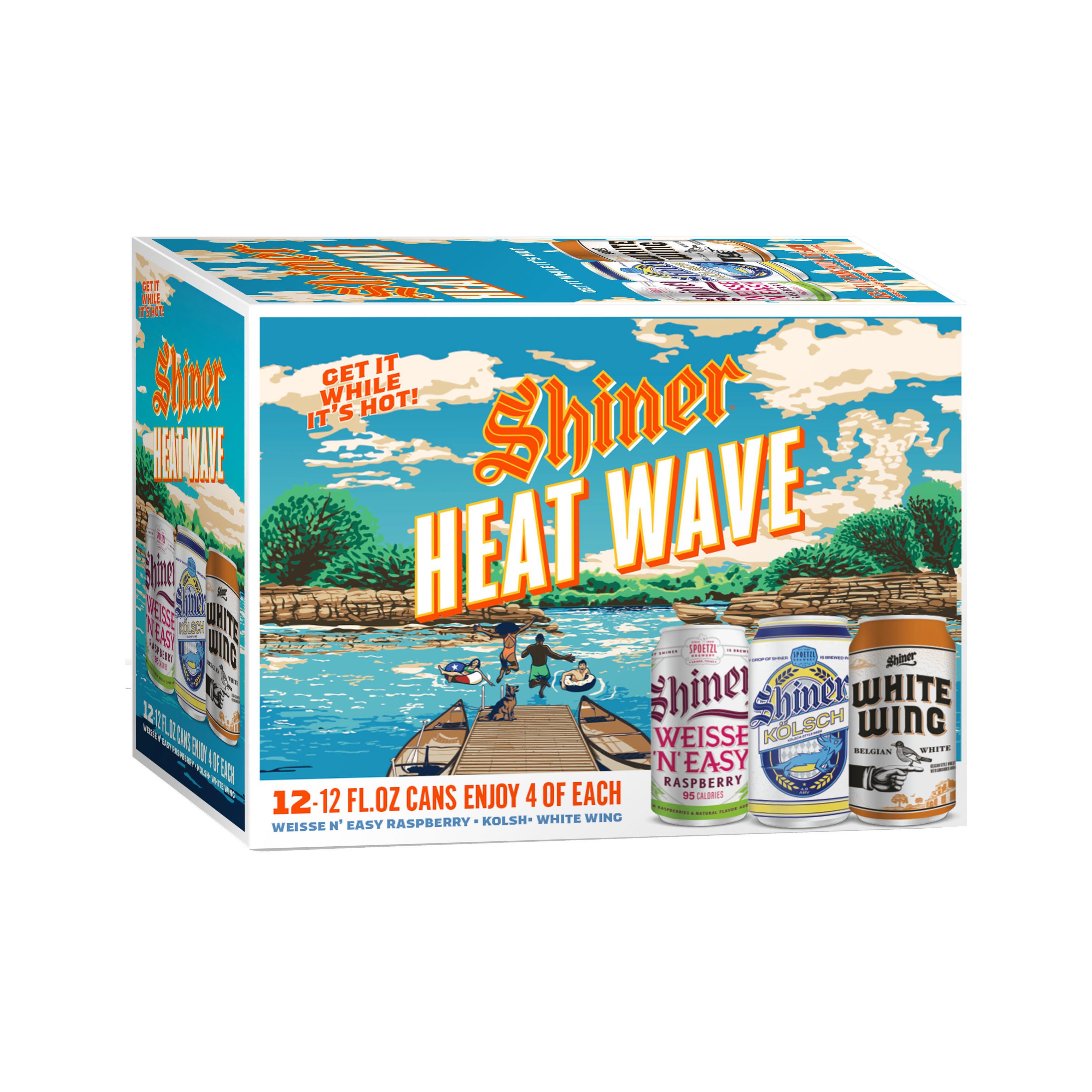 Shiner Heat Wave Variety Pack 12 pk Cans Shop Beer at HEB