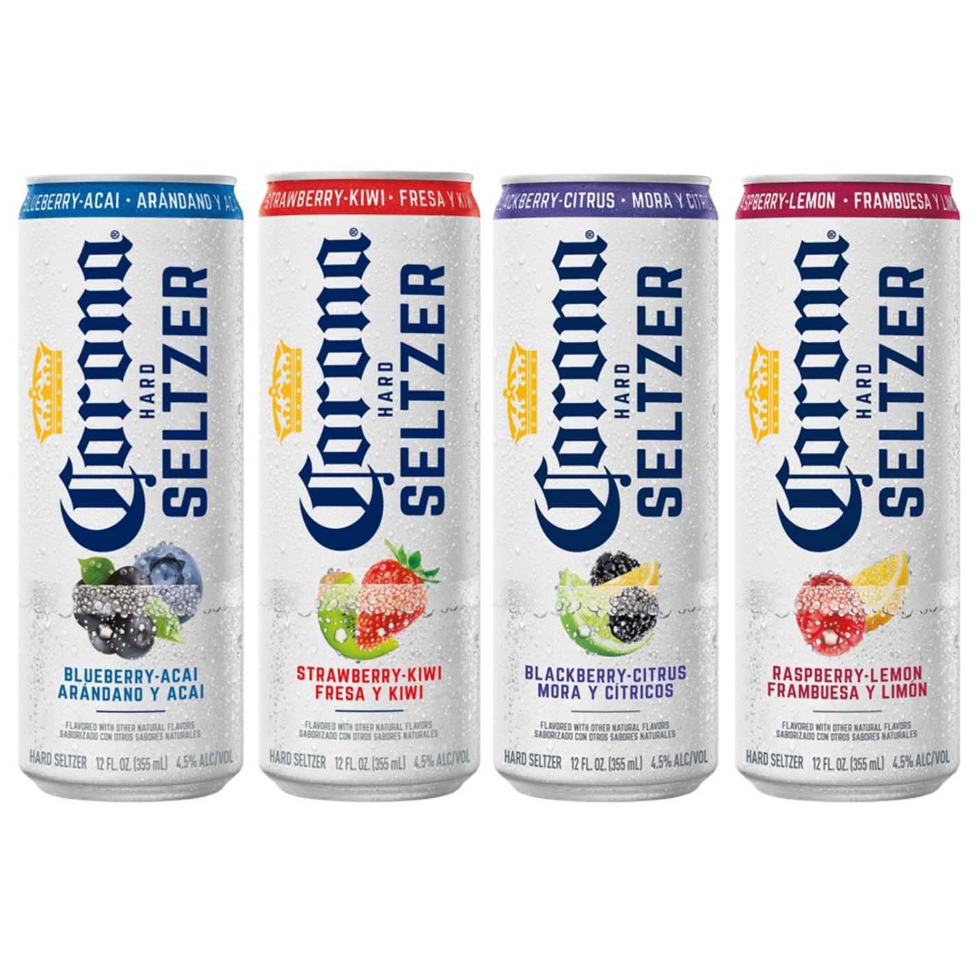 Corona Hard Seltzer Berry Mix Variety 12 pk Cans; image 6 of 10