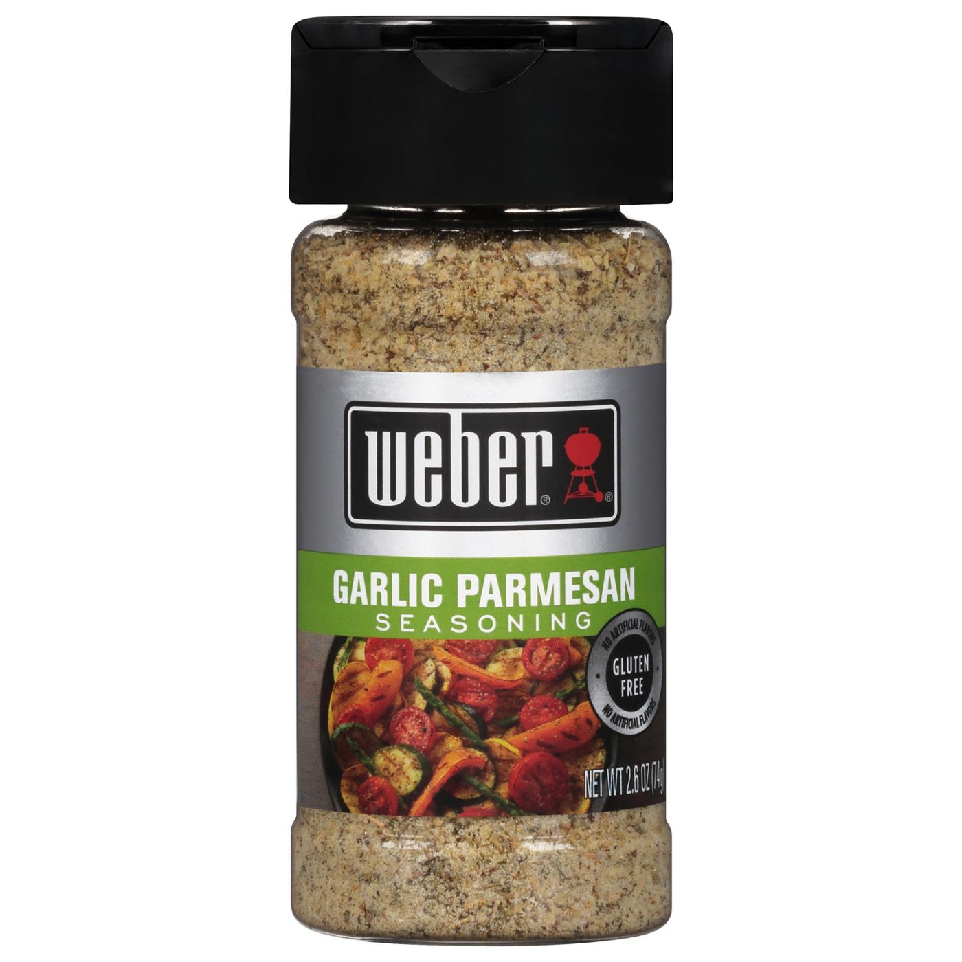 Weber Garlic Parmesan Seasoning; image 1 of 3