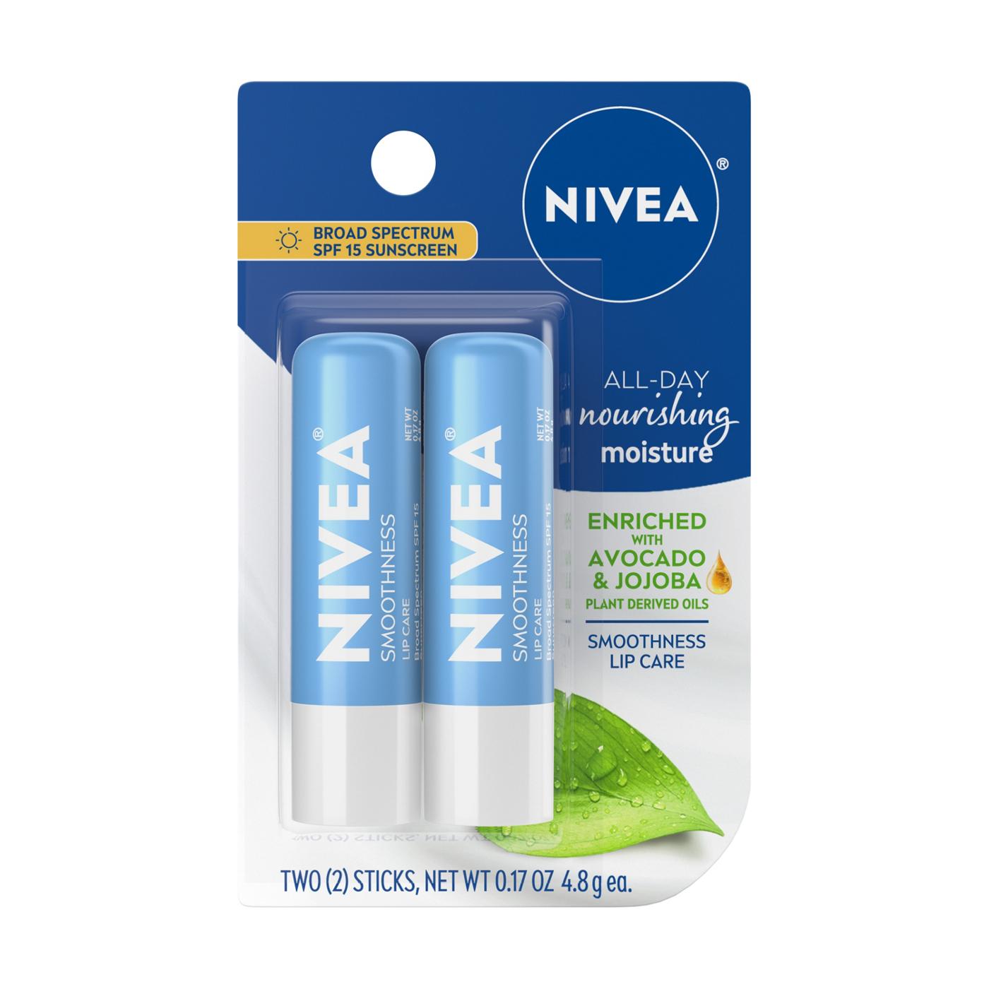 NIVEA Smoothness Lip Care Shop Lip balm & treatments at HEB