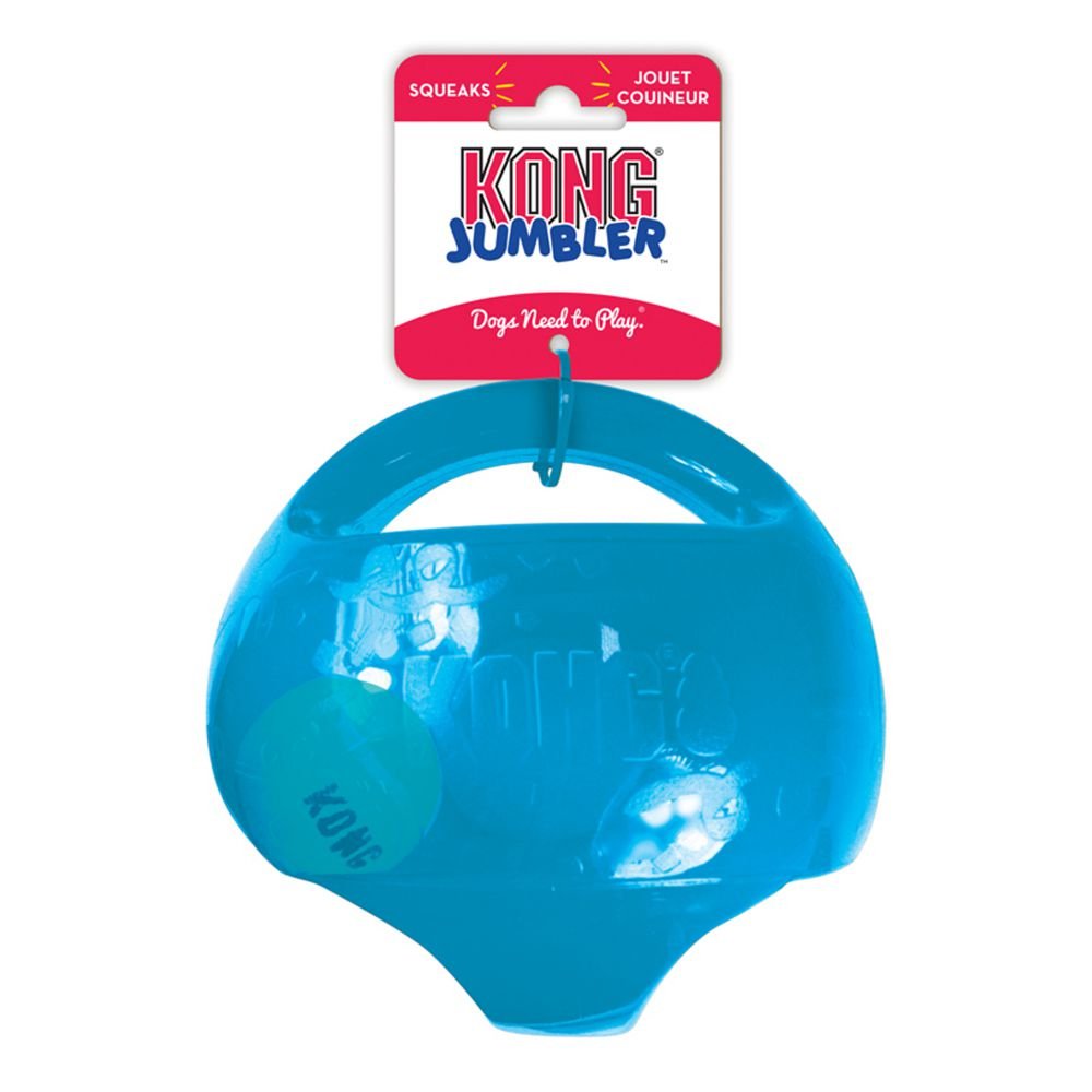 Kong Jumbler Ball Medium/Large Dog Toy, Assorted Colors Shop Balls