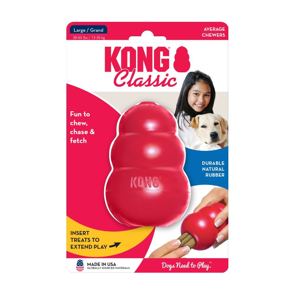 KONG Classic Flyer Dog Toy, Small 