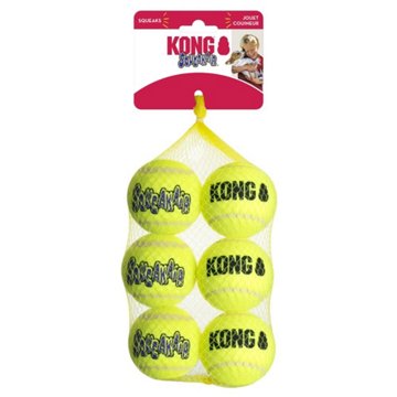 Kong SqueakAir Balls Medium Dog Toy, 6 ct
