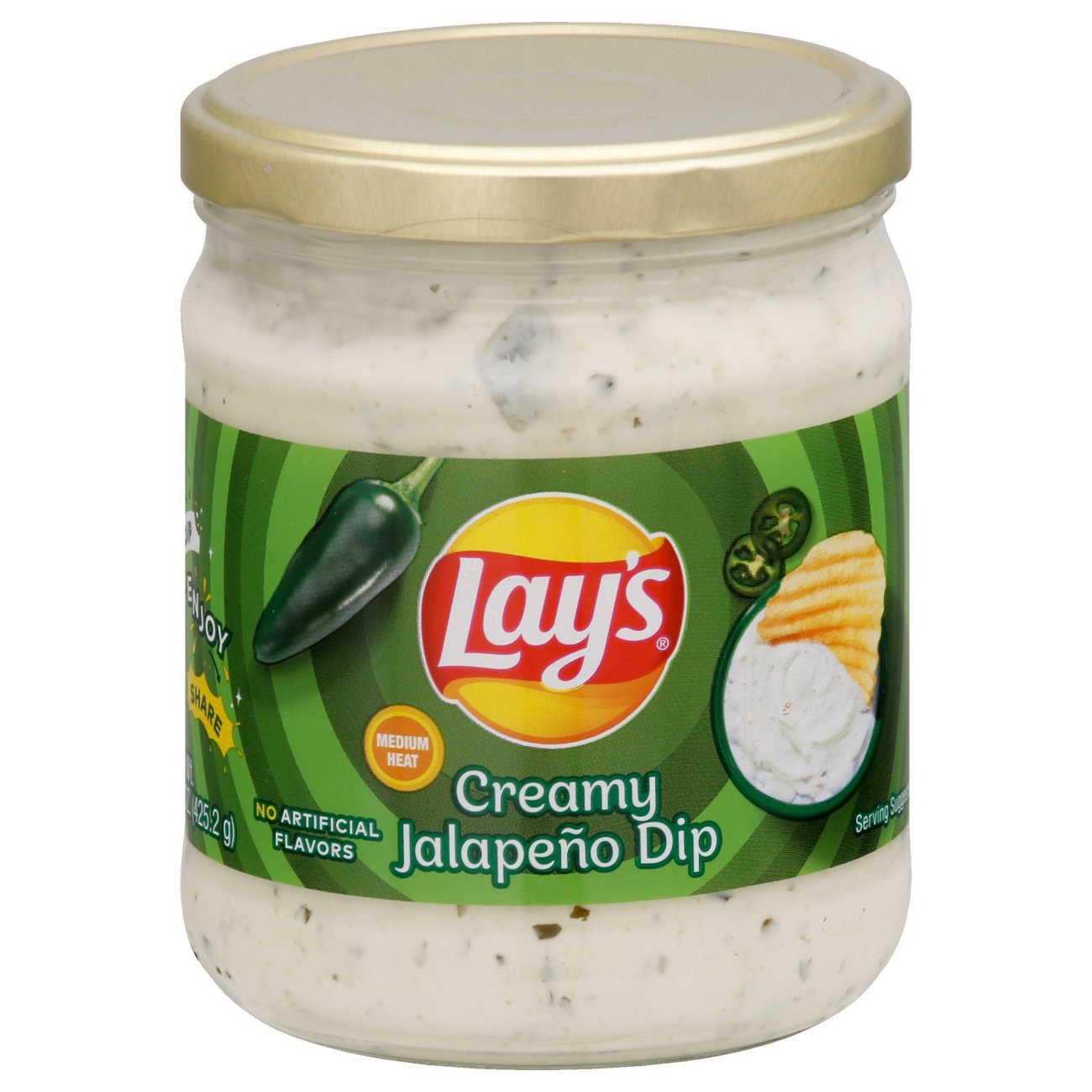 Lay's Creamy Jalapeno Dip Shop Salsa & dip at HEB