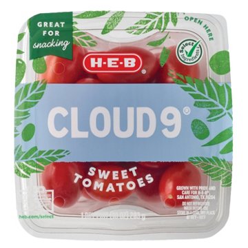H-E-B Fresh Cloud 9 Sweet Tomatoes, 10 oz