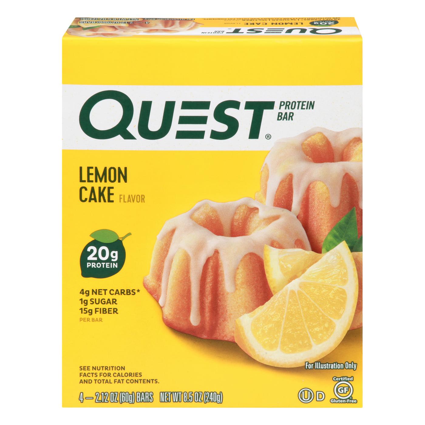 Quest 20g Protein Bars - Lemon Cake; image 1 of 2