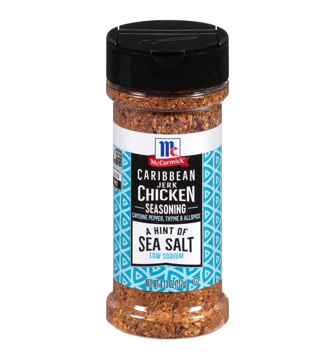 McCormick Hint of Salt Caribbean Jerk Chicken Seasoning; image 1 of 9