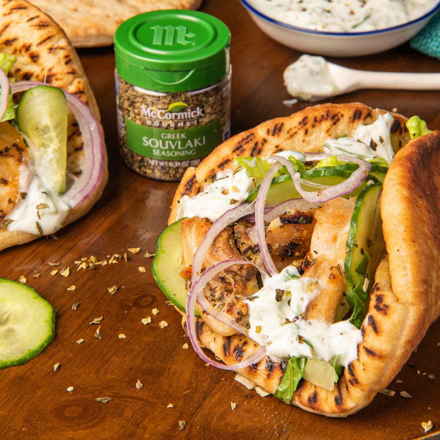 McCormick Gourmet Greek Souvlaki Seasoning Shop Herbs & Spices at HEB