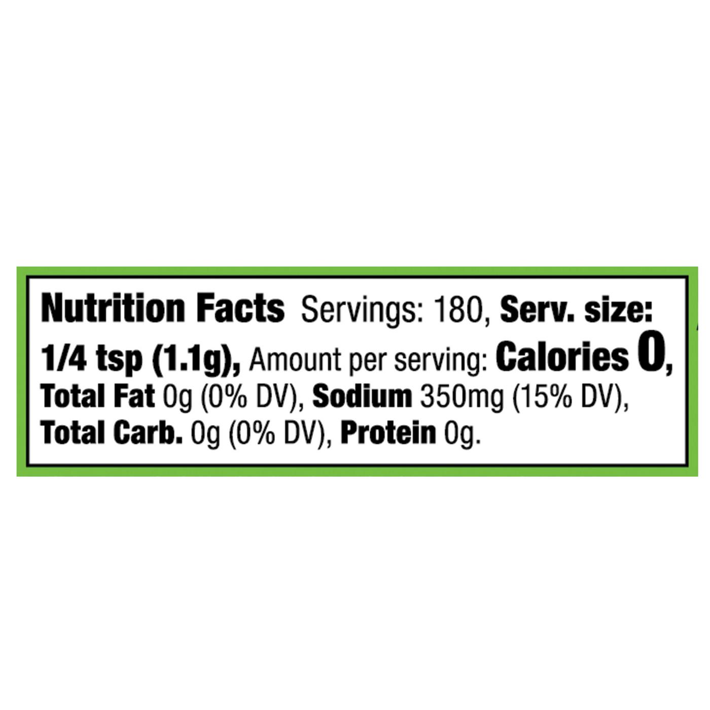McCormick Seasoning, Salad Supreme: Calories, Nutrition Analysis