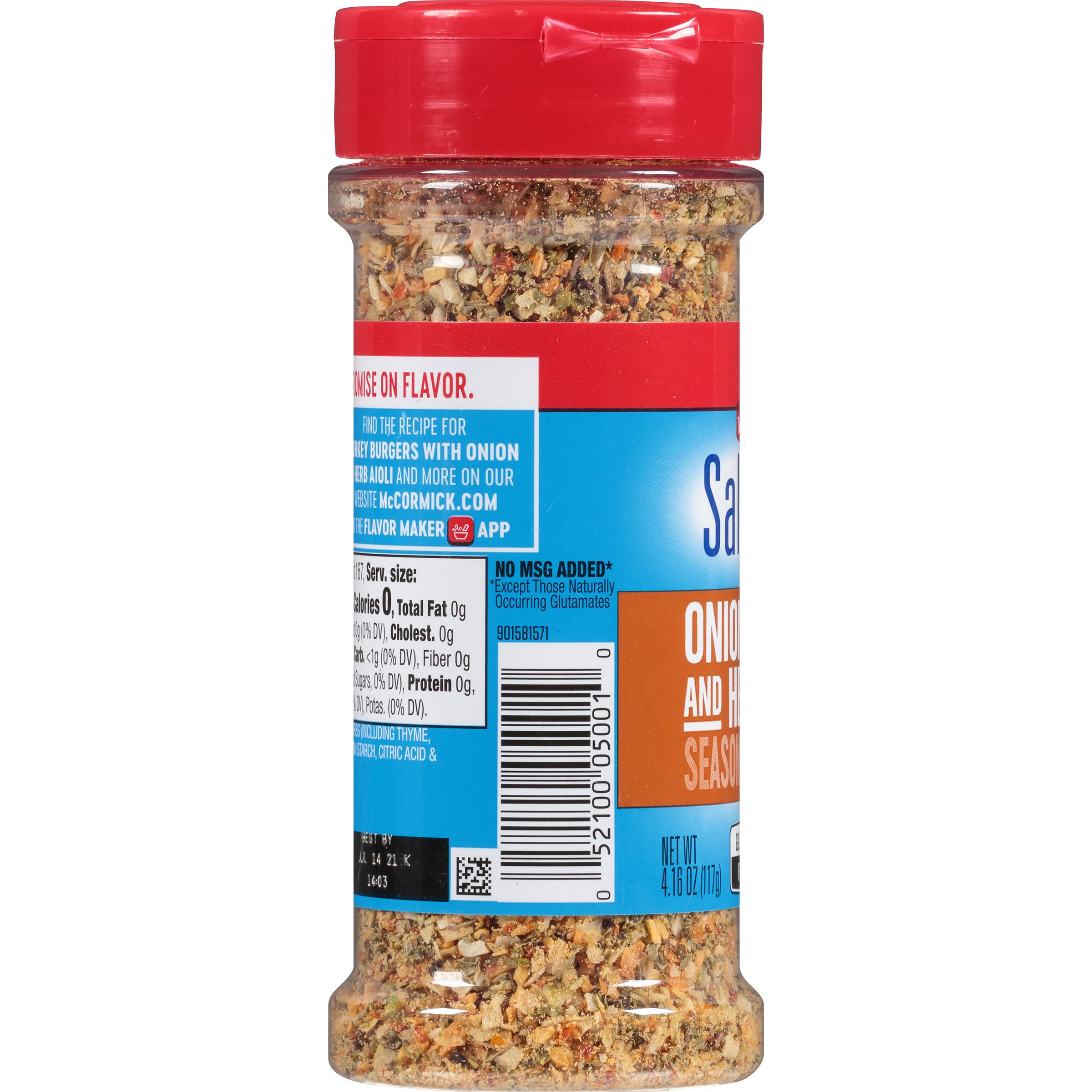 McCormick Perfect Pinch Salt Free Original All-Purpose Seasoning - Shop  Spice Mixes at H-E-B