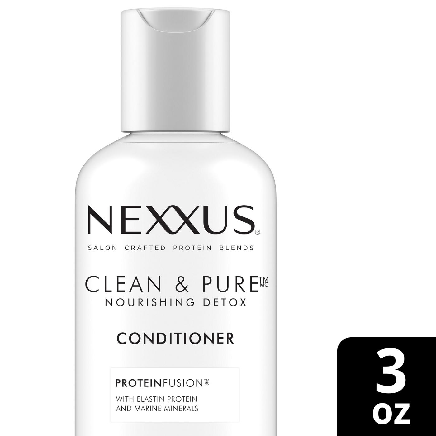 Nexxus Clean & Pure Conditioner Shop Shampoo & conditioner at HEB