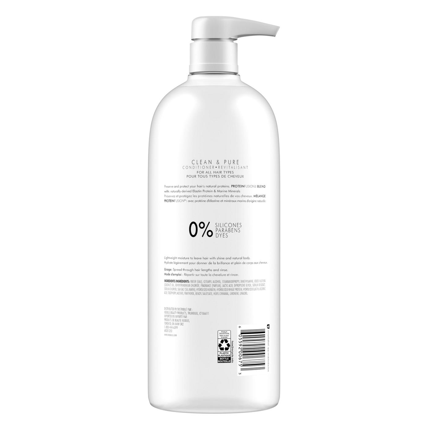 Nexxus Clean & Pure Conditioner; image 3 of 6