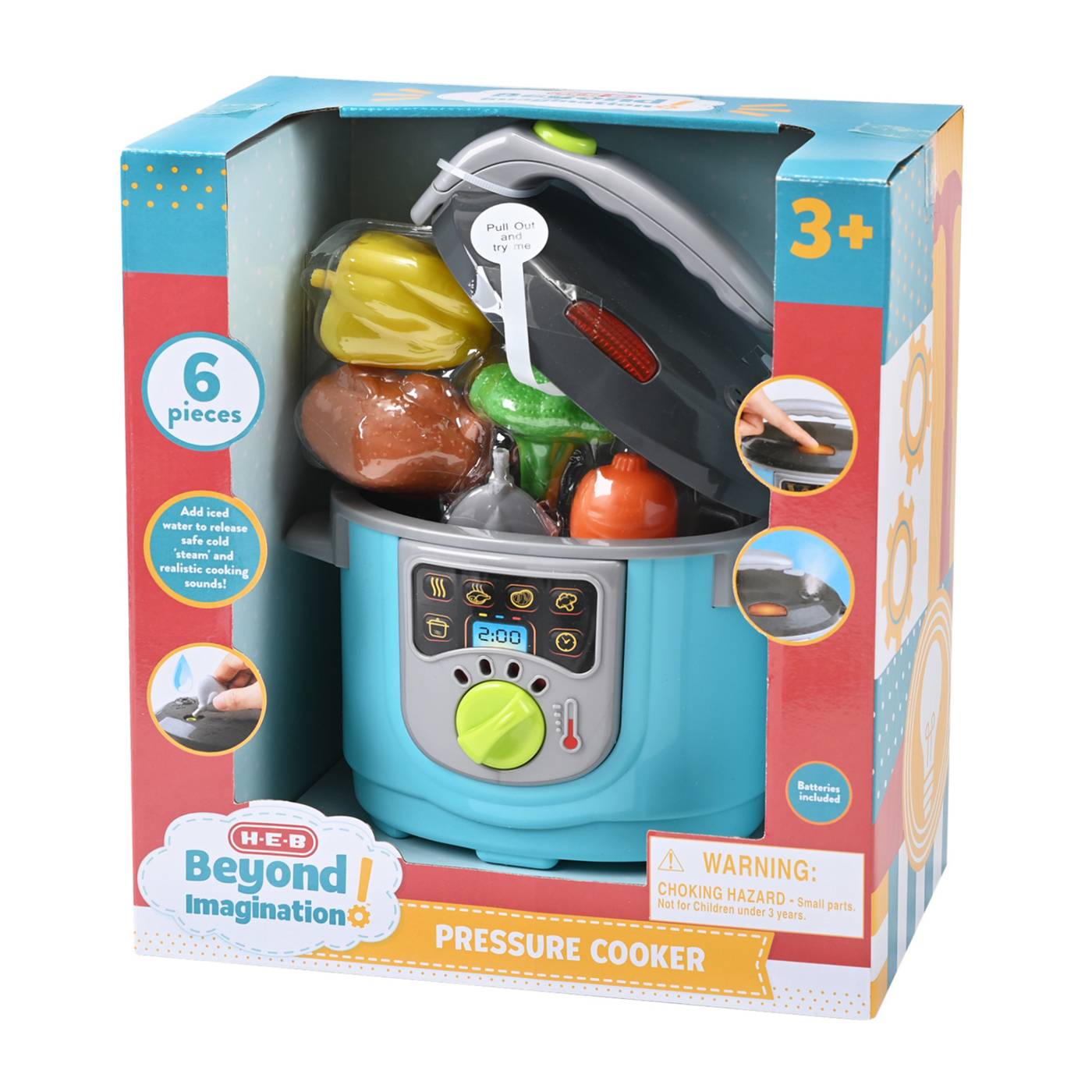 H-E-B Beyond Imagination! Kids Pressure Cooker Playset; image 2 of 2