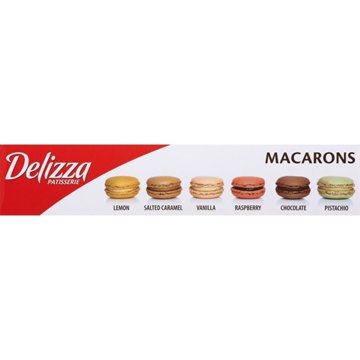 Delizza Assorted Macarons, 12 ct