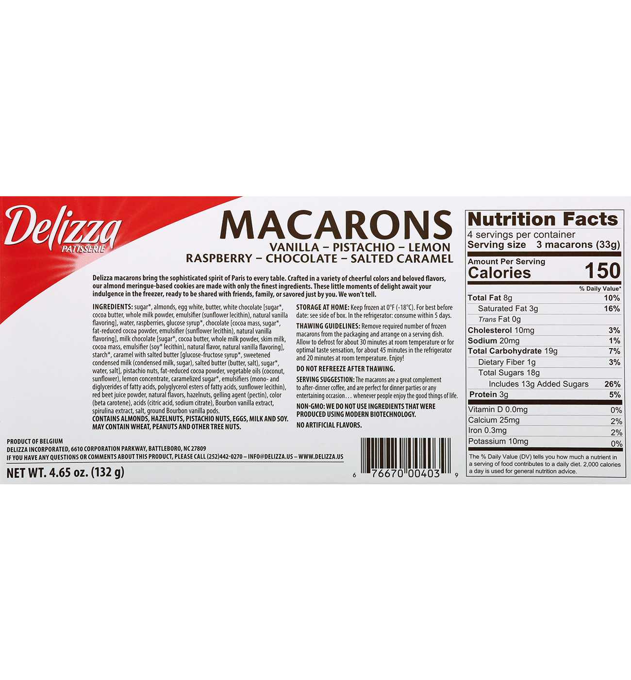 Delizza Assorted Macarons; image 3 of 4