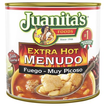 Juanita's Foods Extra Hot Fuego Menudo