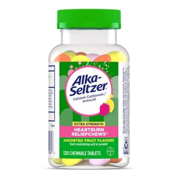 Alka-Seltzer Extra Strength Heartburn Relief Chews Assorted Fruit