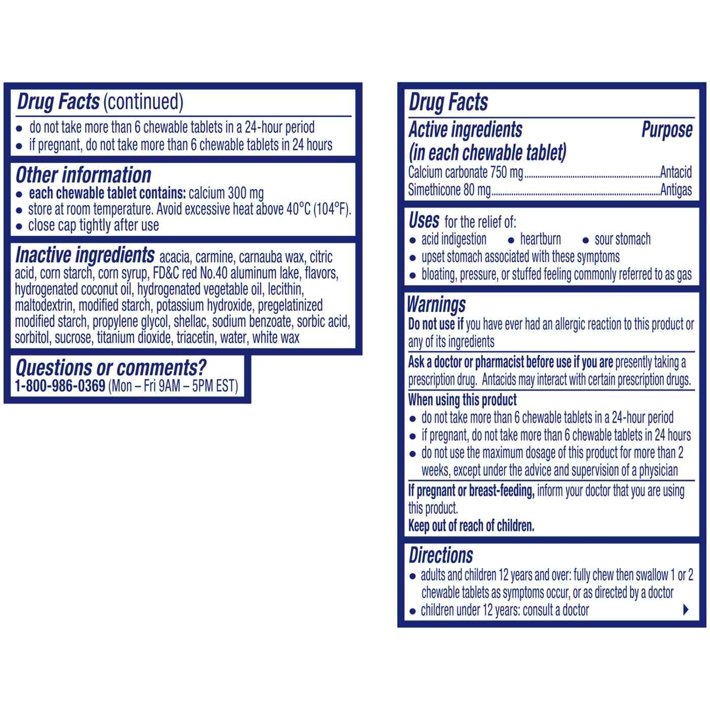 AlkaSeltzer Heartburn + Gas Relief Chews Tropical Punch Shop